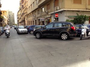 Parking in Palermo, i.e., park wherever you want!