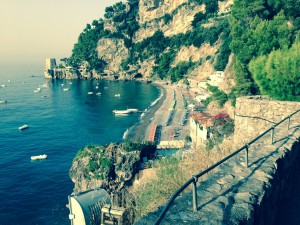 Fornillo Beach, Positano. Used more by locals to get away from the tourists.