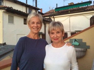 The ladies after their visit to the beauty parlor