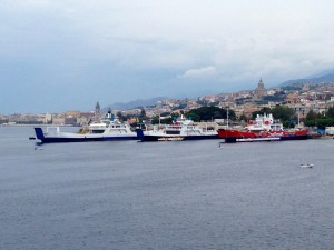 Other ferries in the Messina Harbor