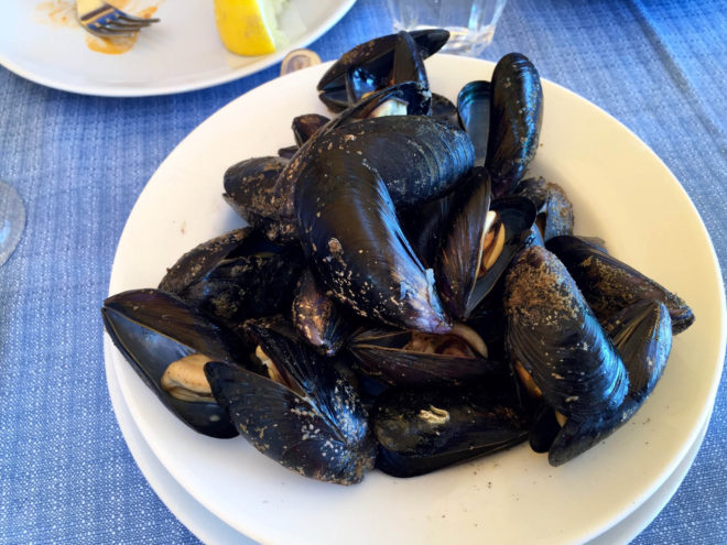 And our mussels...