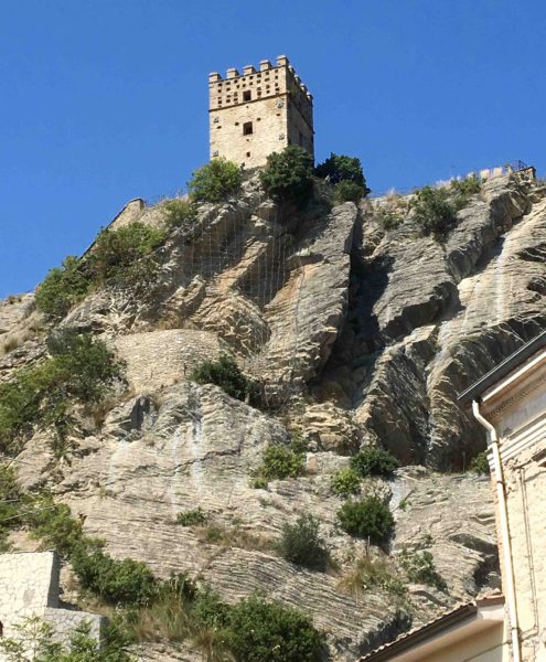 On the 28th if August, we visited the castle in Roccascalegna