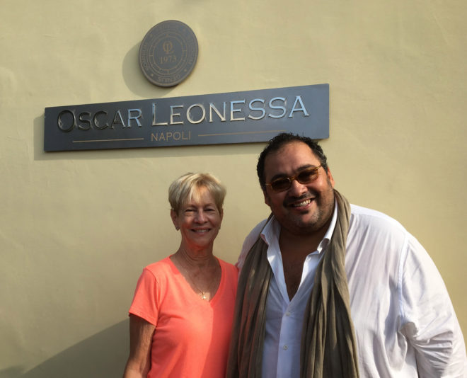 Oscar and Fran at Oscar Leonessa, Oscar the Lioness!