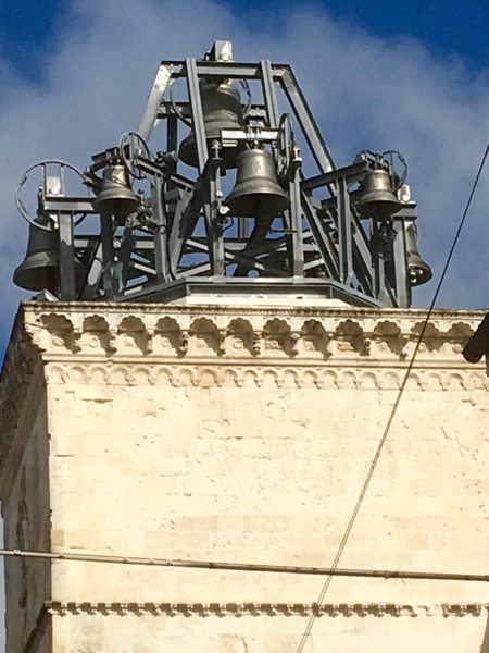 The belltower of the Cathedral of Santa Maria Maggiore in Guardiagrele