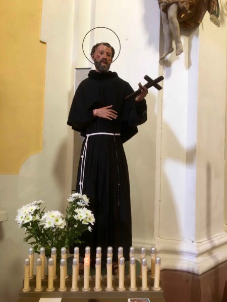 San Francesco, my patrons saint, in the church in Guardiagrele.