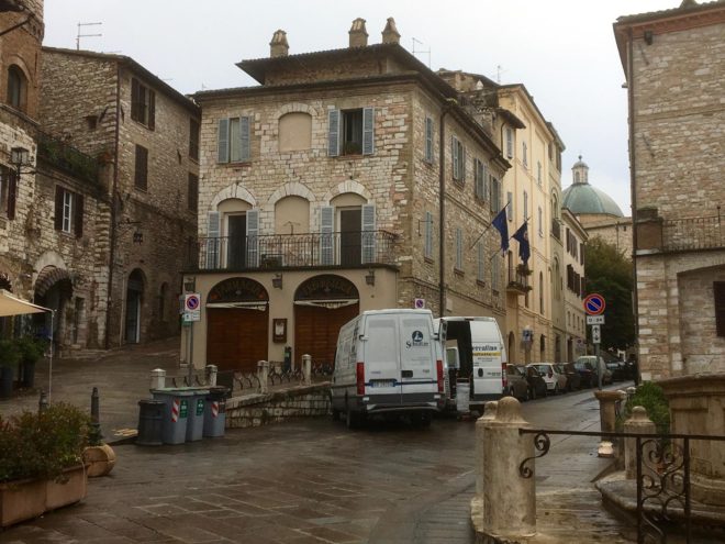 View from the Piazza di Commune, town center. 