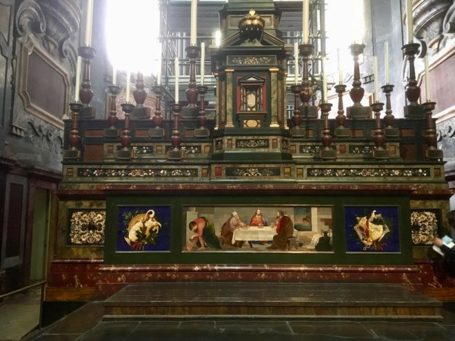 Altar in the Chapel of the Princes (princes of the Medici family) - the Mausoleum of the Medici Family