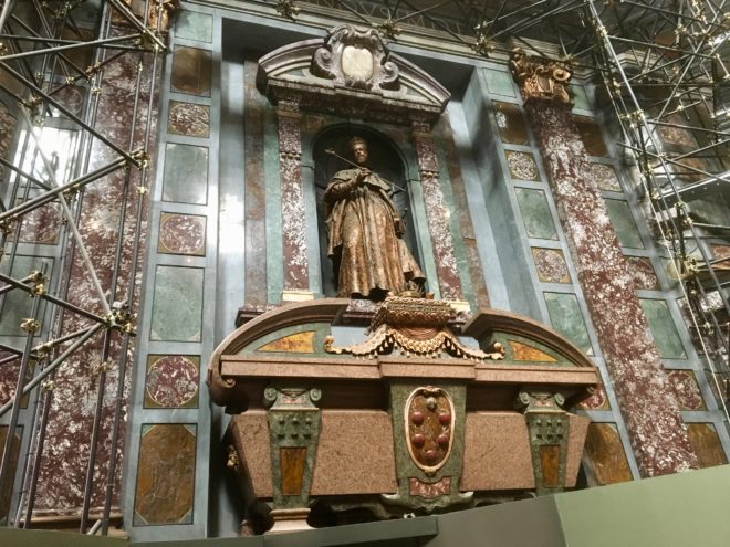 Crypt of one of the Medici "princes" in the Chapel of the Princes (princes of the Medici family) - the Mausoleum of the Medici Family.