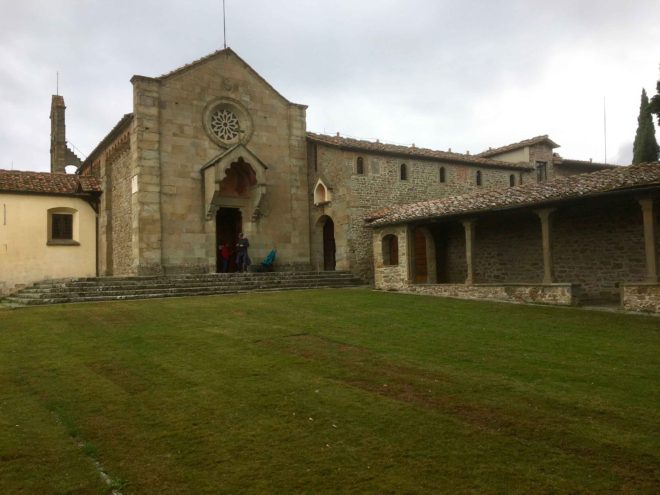 Basillica, cloisters and courtyard of San Francesco, Fiesole