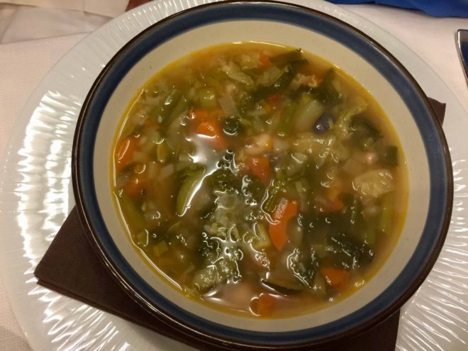 Traditional Tuscan vegetable soup. 