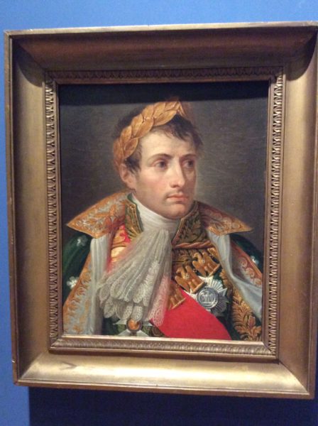 Painting of Napoleon as emporer of Italy.