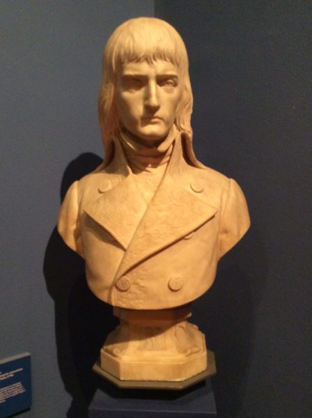 Bust of a young Napoleon in the Risorgimento Museum.