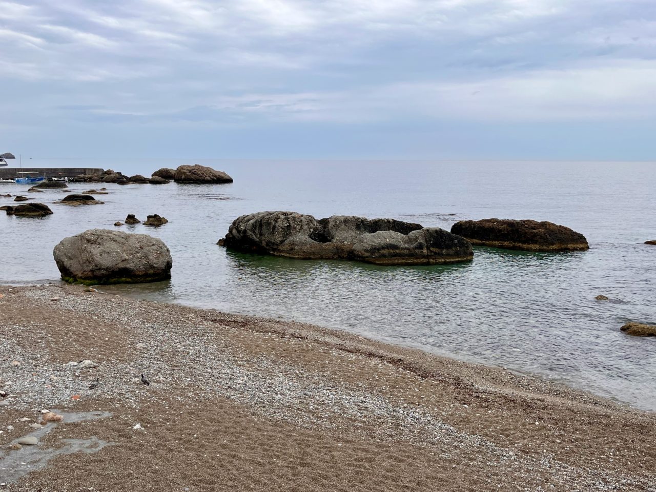 Naxos rocks at beach